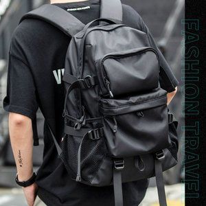 Waterproof Men's Oxford Backpack Shoulder Bag Weekender Travel School Laptop Bag